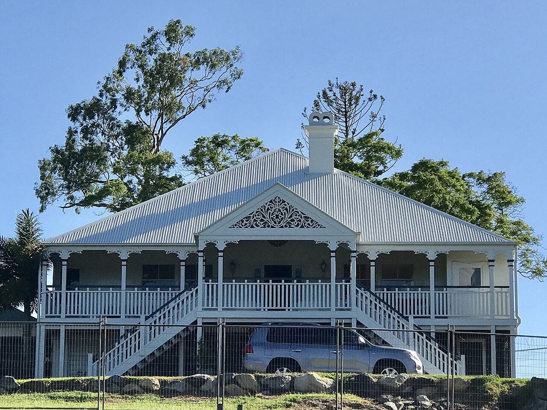 Queenslander house in Chelmer, Queensland